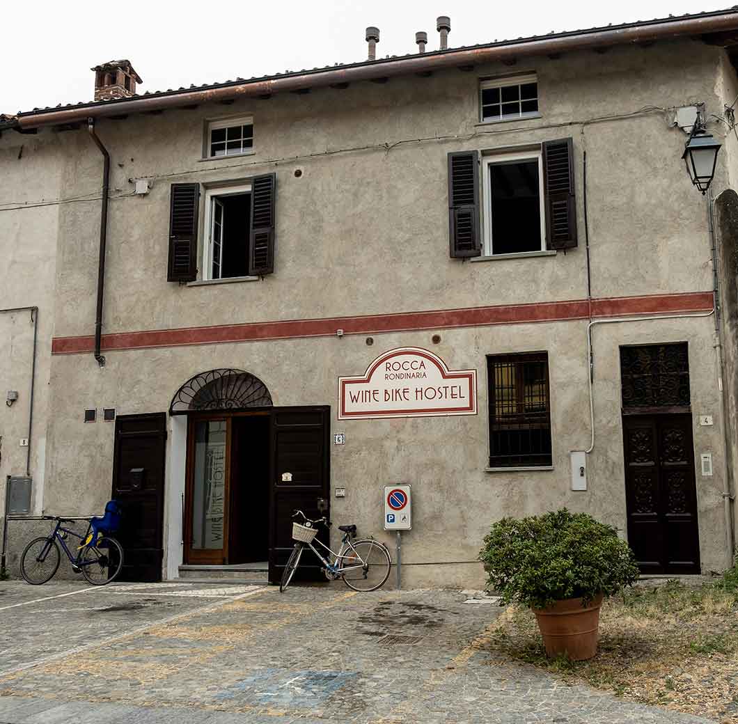 Wine bike hostel